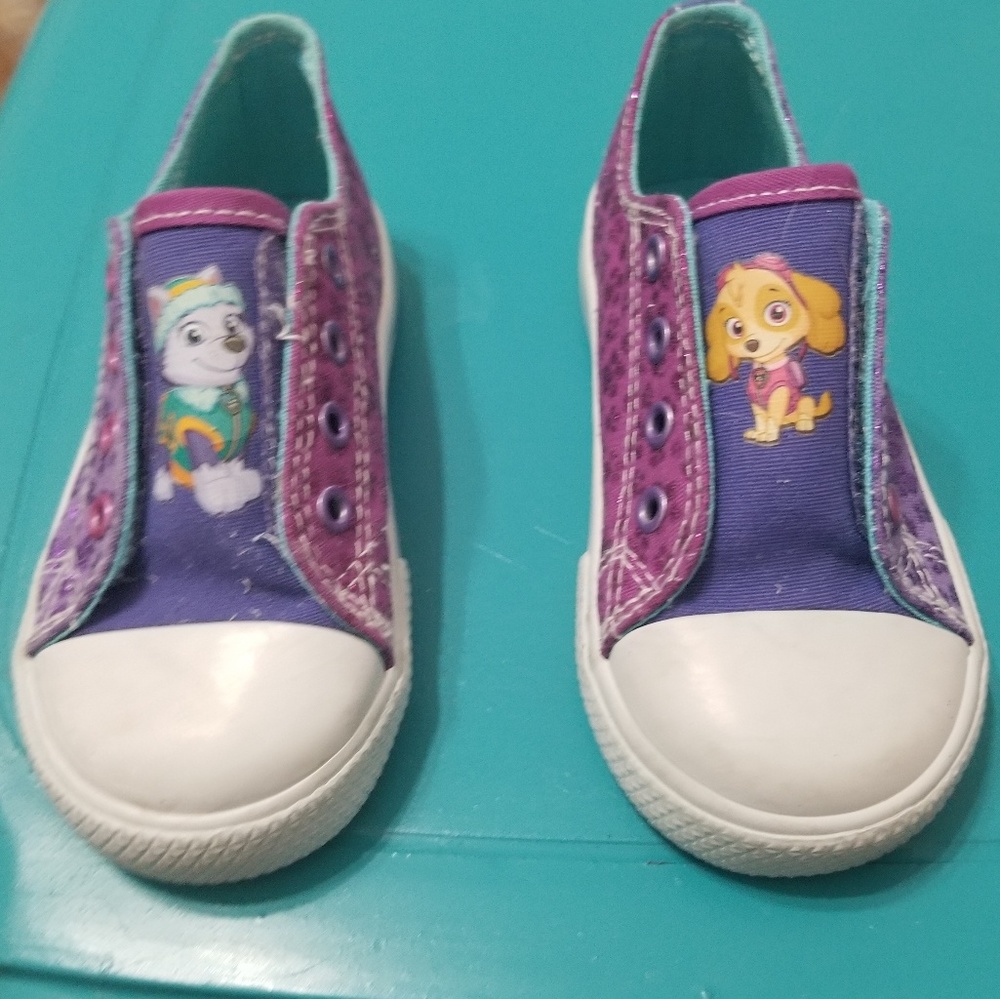 Paw Patrol Everest and Skye Velcro Slip On